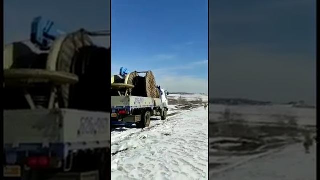 Совместная доставка катушек с остатками кабеля. смотреть онлайн