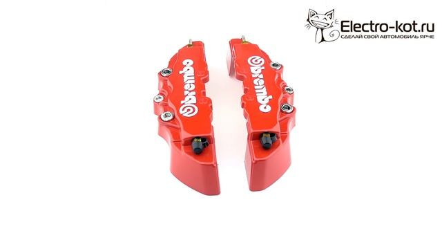 Накладки на тормозные суппорта Brembo - 360° смотреть онлайн
