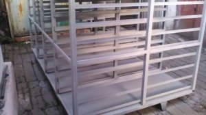 Изготовление хлебного фургона на Газель Бизнес - 96 лотков и установка его на шасси