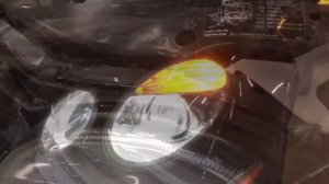 Mercedes-Benz w211 замена линз bi-led optima