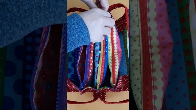 Обзор Косметички с тремя отделами