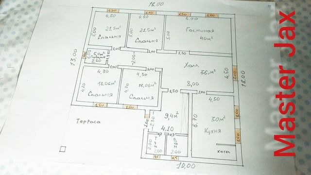 ???18*18 Г ОБРАЗНЫЙ ДОМ!!!??? смотреть онлайн