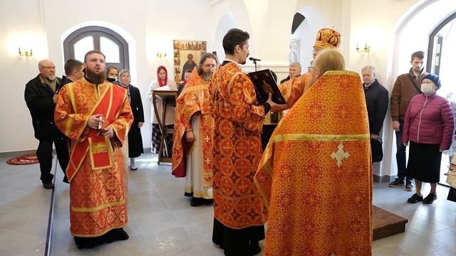 На территории Академии ФСИН России освящен храм в честь прп. Сергия Радонежского (20.05.2022 г.) смотреть онлайн