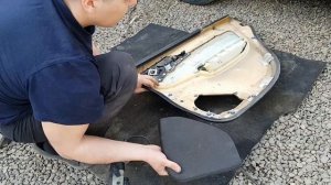 Замена салона автомобиля с тряпичного на кожаный Mercedes-Benz W203 (Часть 1)