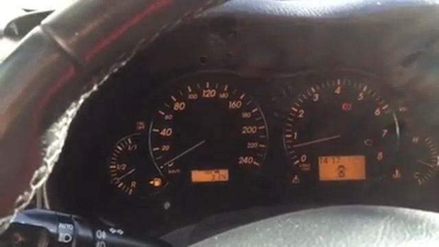 2-ая часть. Загорелся датчик trc, vcs, check- тойота авенсис.