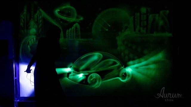Шоу световых картин AURUM: программа Будущее смотреть онлайн
