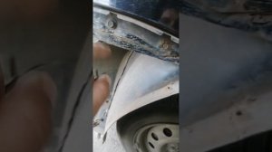 Кузовной ремонт как я набрал морду, и почему гниёт крыло на гранте?#авито #автору #перекуп