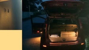 Подсветка багажника в Nissan Note (1-й вариант)