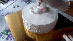 Торт на свадьбу. Украшение свадебного торта.