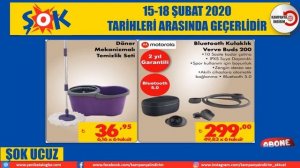 ŞOK 15 ŞUBAT 2020 | YARIN YENİ ÜRÜNLER GELİYOR | Şok Aktüel YENİ Ürünler  Şok Market İndirim Katalo