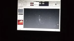 November 2, 2019  Test of a long F/L telescope on NGC7479