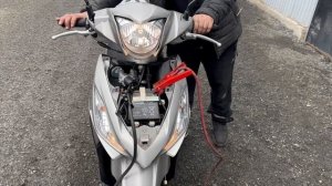 Видео запуска Suzuki Address V 110