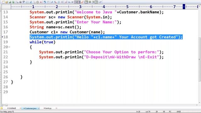 Live Coding of Banking Application in Java and Python on 06th May 2018 @ 9 AM IST смотреть онлайн