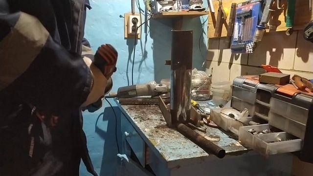 Ремонт глушителя Днепр МТ 11. смотреть онлайн