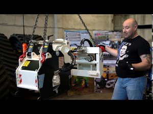 Обзор дорожной фрезы. Итальянское качество в России. CM Crusher для минипогрузчиков.