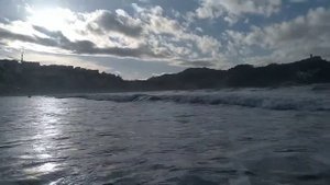 Искупался в Атлантическом океане . Сан-Себастьян Испания