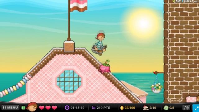 Мультик Игра Папа Луи: Атака Мороженого#прохождение игры часть 3 смотреть онлайн