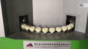 Автоматическая пескоструйная машина непрерывного действия TB-SN1417-12A