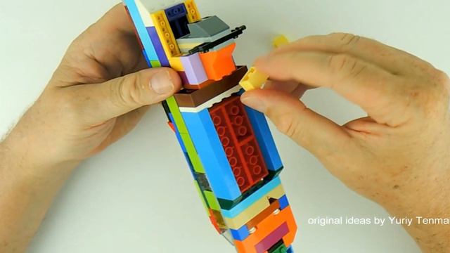 Lego 10696 Helicopter🚁 Boeing CH-47 Chinook 1957 MOC. How to build LEGO Classic. Save Money & Space