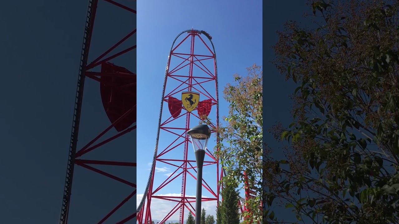 Прокатились на Ferrari Land. October, 2017