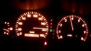 разгон Toyota Chaser Tourer S до отсечки