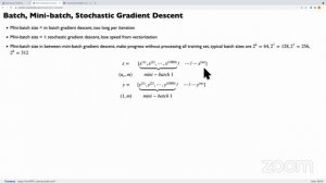 Introduction to Deep Learning: 07 Batch, mini-batch stochastic gradient descent