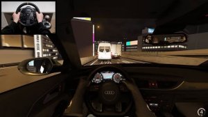 1000HP Audi RS6 DTM (Jon Olsson) | Assetto Corsa | Steering Wheel Gameplay