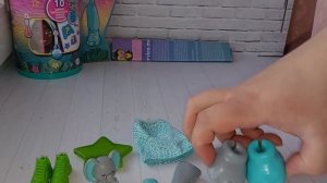 Barbie Cutie Reveal распаковка.  Милашка-проявляшка слон ? Симпатичная темнокожая барбейка