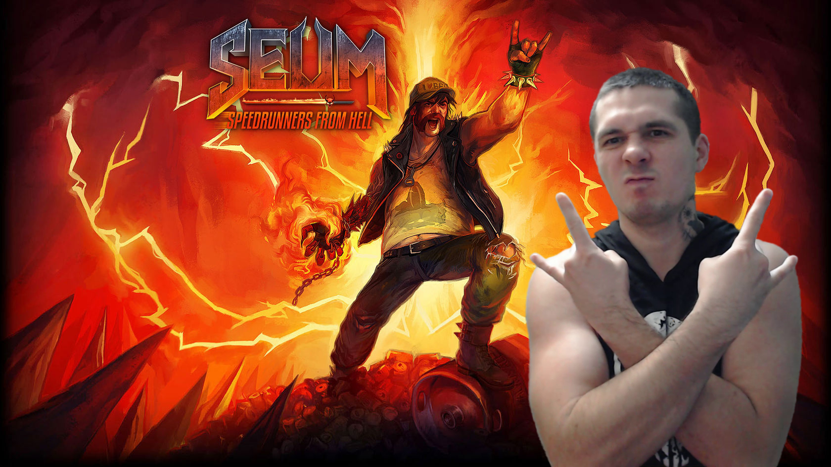 Спидран под Heavy Metal // SEUM: Speedrunners from Hell смотреть онлайн
