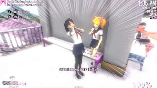 как отравить Осану в яндере симуляторе смотреть онлайн