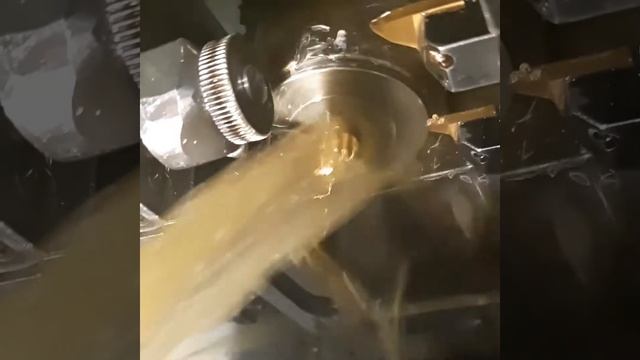 Изготовление болта из латуни на станке с ЧПУ смотреть онлайн