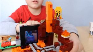 LEGO Minecraft the Nether Portal 21143 Quick Lego Review