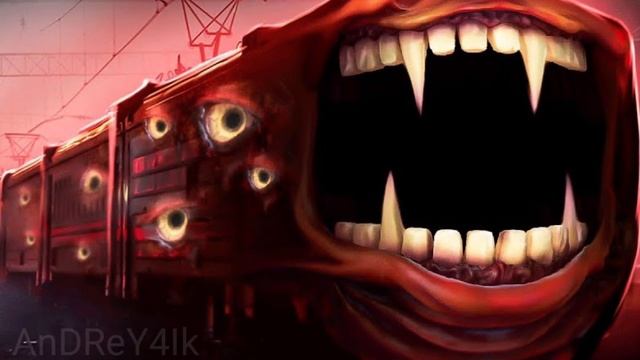 Звуки издаваемые Поездом Пожирателем | Train Eater sounds