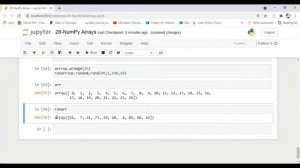 32- Python for Data Analysis and Visualization : NumPy Arrays (Part 3)