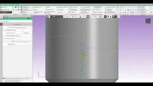 Сетчатая накатка в КОМПАС 3D №3