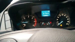 Отключение / включение пищалки ремня безопасности на Ford Tranzit 2019