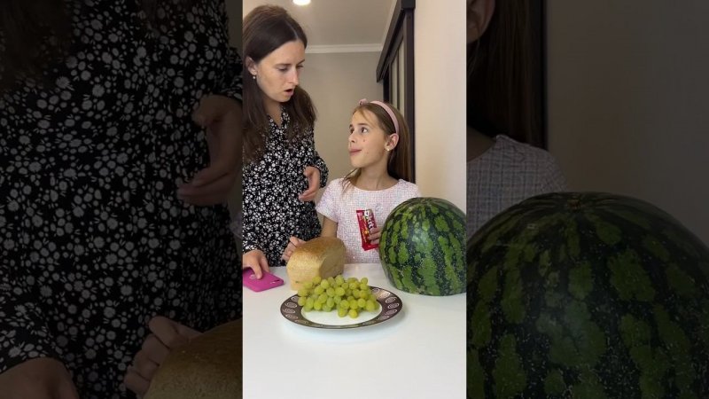 Короче говоря Алинка наелась сладостей #shorts