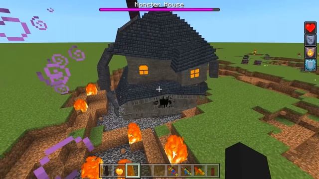МОД ДОМ МОНСТР В МАЙНКРАФТ Minecraft смотреть онлайн