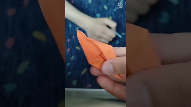 Оригами журавль счастья, без клея. За 2 минуты. смотреть онлайн