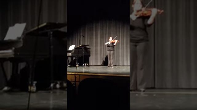 Alex playing Concerto No. 1 by Accolay