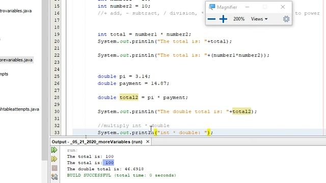 More Variables - Java One смотреть онлайн