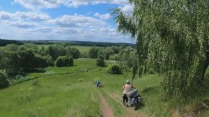 Поход на велосипедах. ПВД. Вдоль р.Осетр