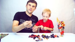 ЛЕГО БИОНИКЛ 71313 Лава Монстр Распаковка и Сборка | LEGO Bionicle 2016 Lava Beast