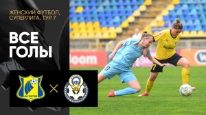 Ростов - Рязань-ВДВ. Все голы женской Суперлиги 29.04.2023