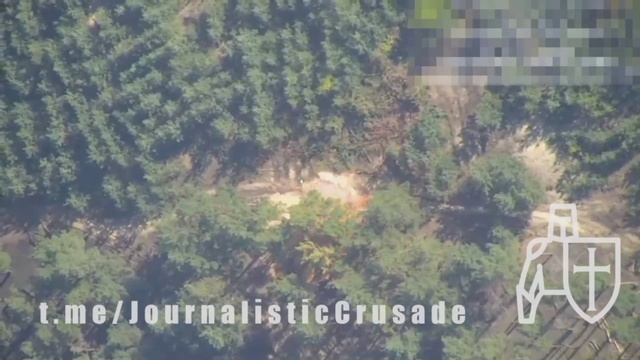 Поражение САУ М-109 ВСУ дроном-комикадзе ﹤﹤Ланцет﹥﹥