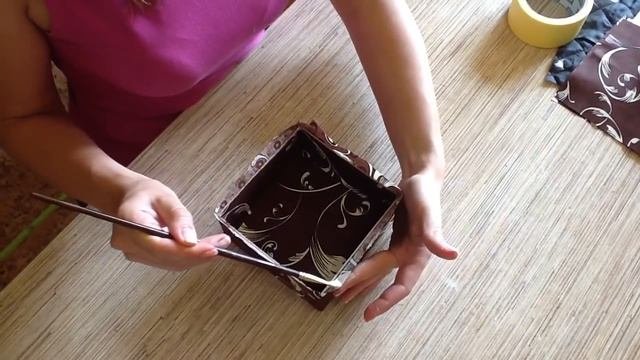 Коробочка из картона