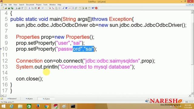 JDBC Statement Interface Part 2 | Advanced Java Training Tutorial | Mr. Sai смотреть онлайн