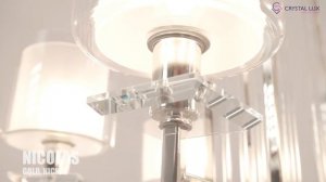 Коллекция NICOLAS Crystal Lux NICKEL, GOLD