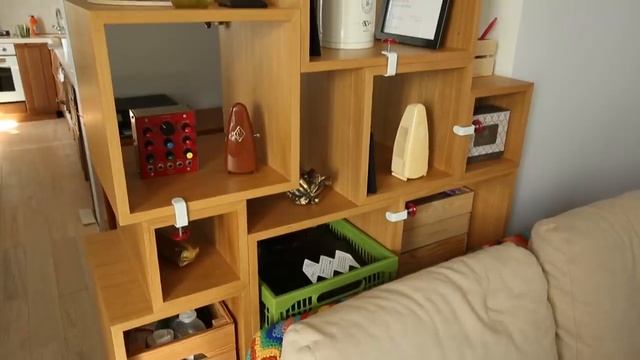 Рум тур: Квартира 36 кв.м. Прячем кровать: шкаф - трансформер смотреть онлайн