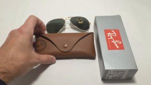 Очки Ray-Ban 3025 Aviator Large Metal - Подробный Обзор